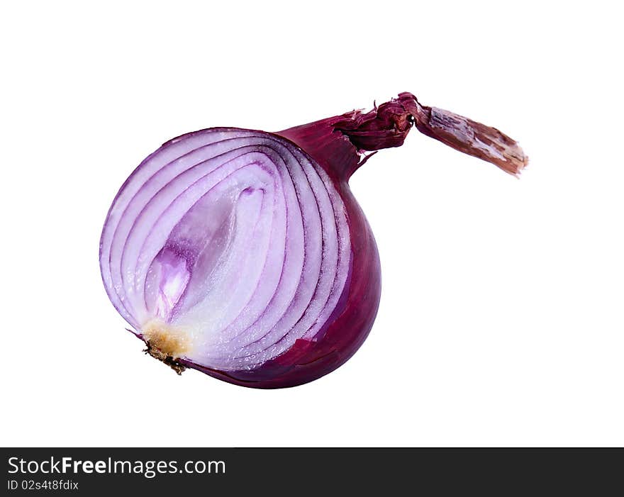 Half Of Red Onion