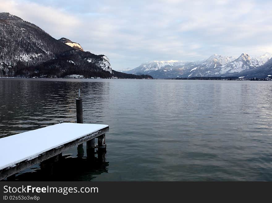 Lake of Alpine, Austria