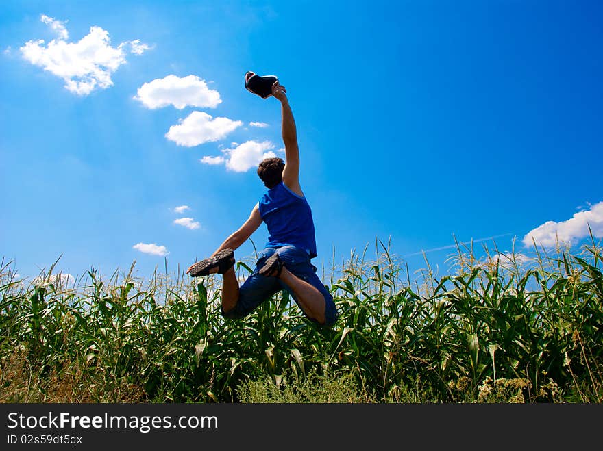 Man Jumping