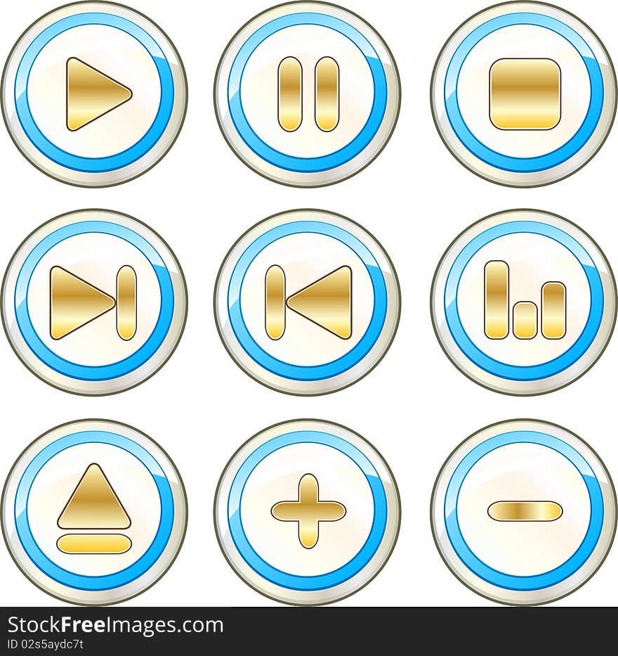 Music buttons