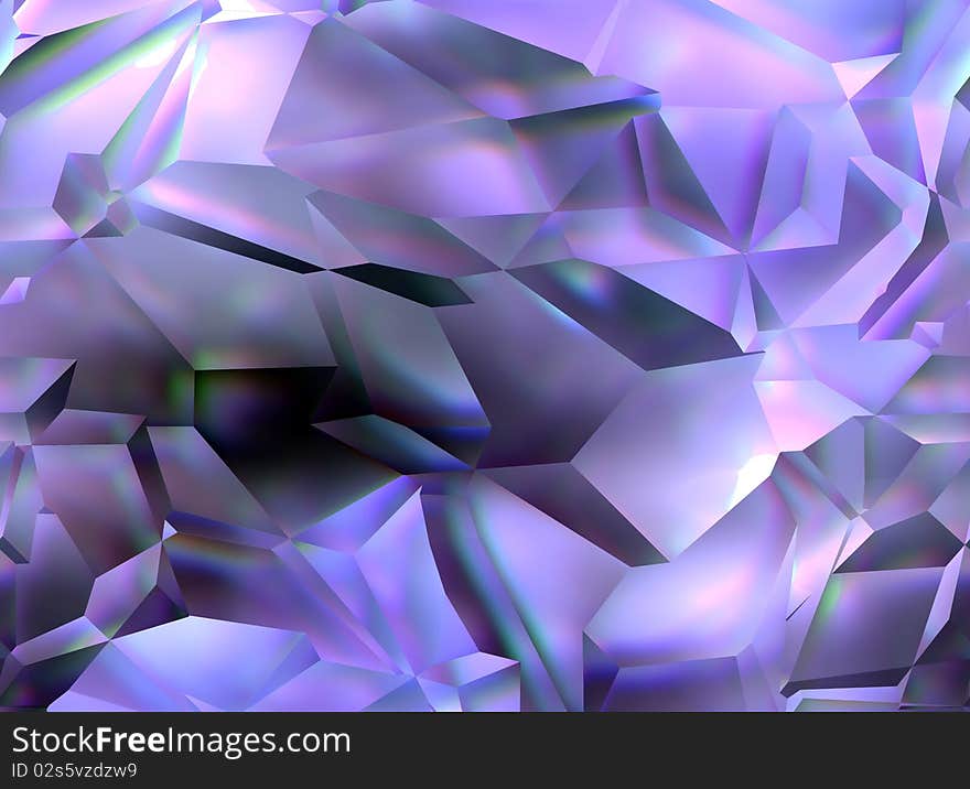 3d rendered amethysts crystal background. 3d rendered amethysts crystal background