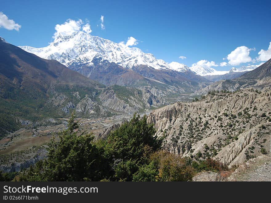 View of Annapurna, Nepal