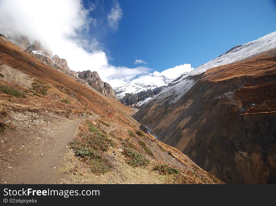 View of Annapurna, Nepal