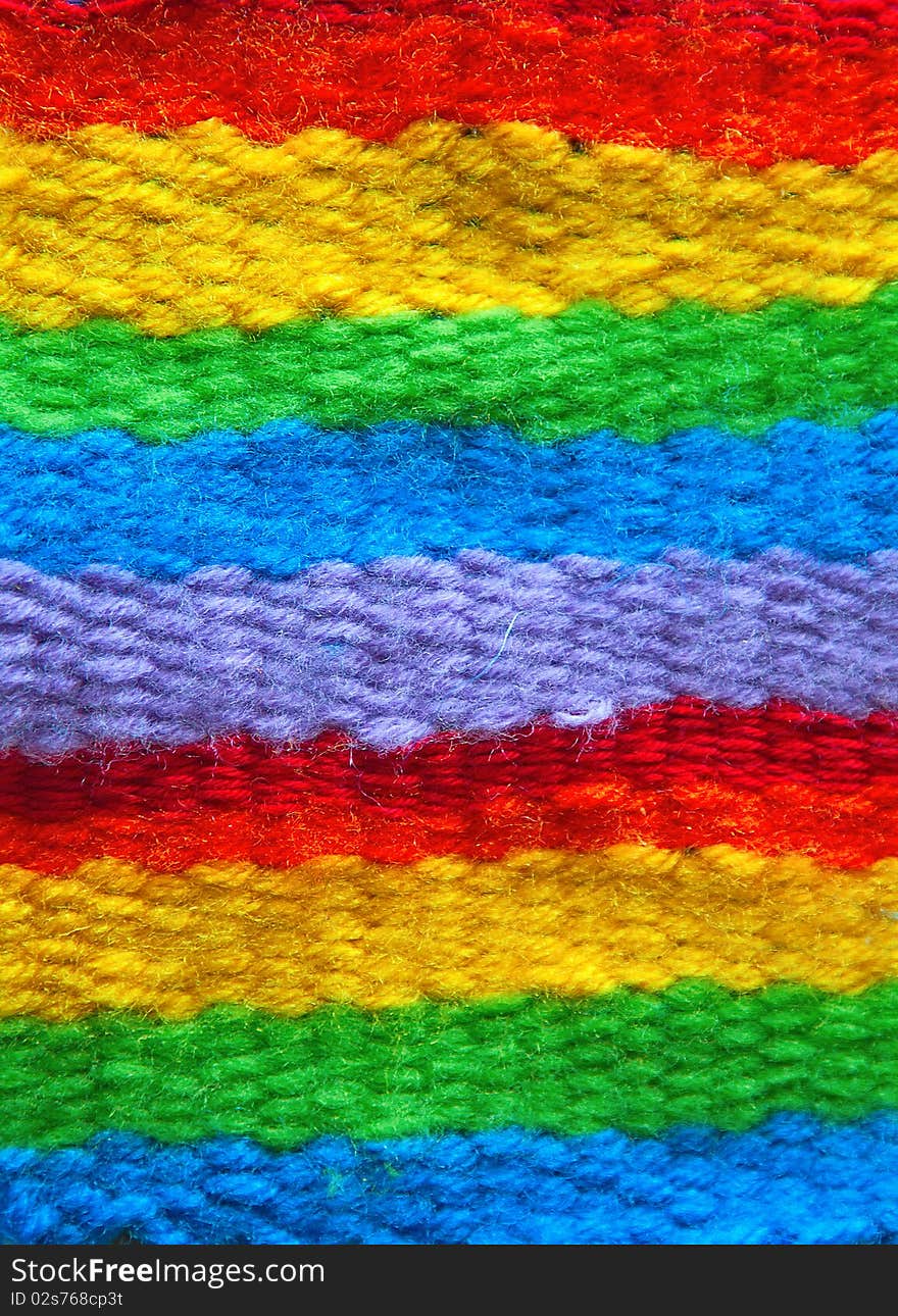 Handmade knitting texture