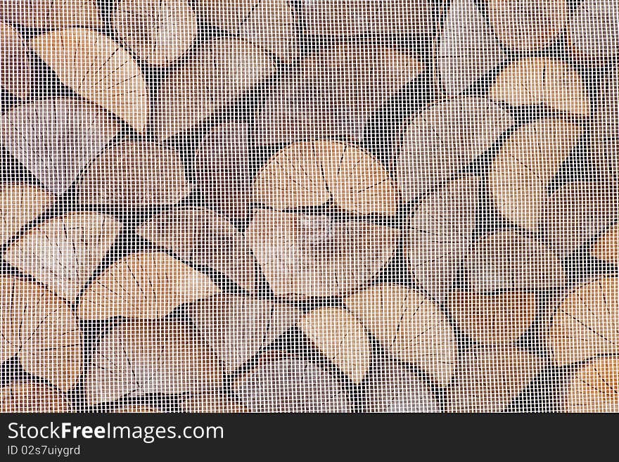 Pile of wooden logs background