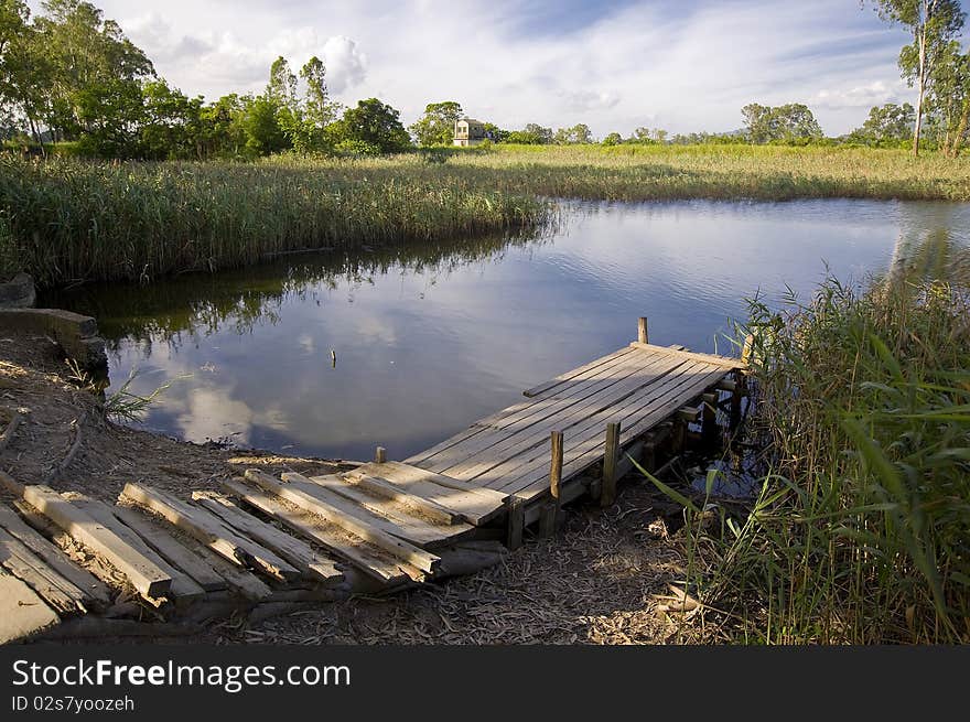 Lake & Bridge