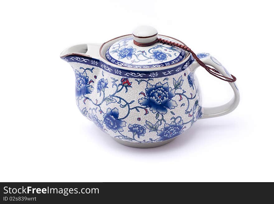 Isolated teapot