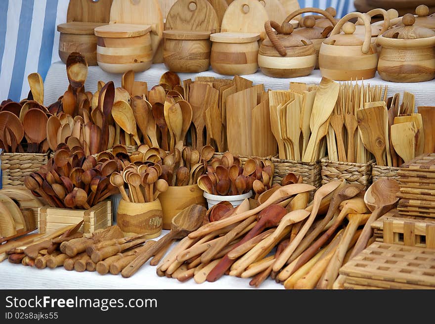 Wooden Kitchen Utensils