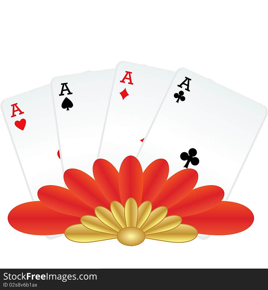 Four of a kind winning poker hand. Four of a kind winning poker hand