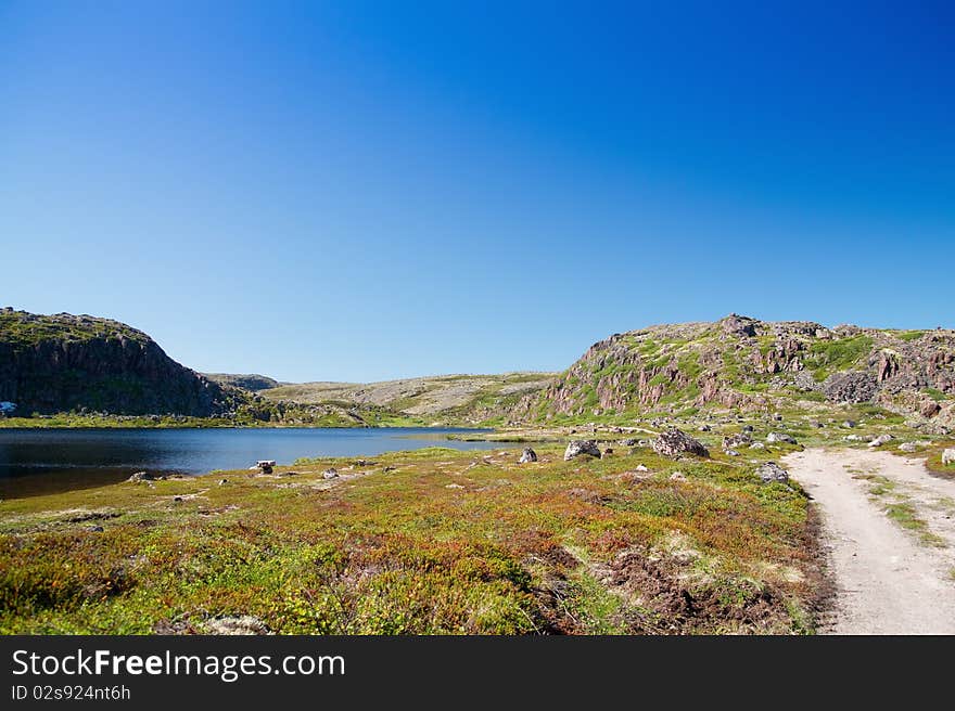 Coast of Kola Peninsula.