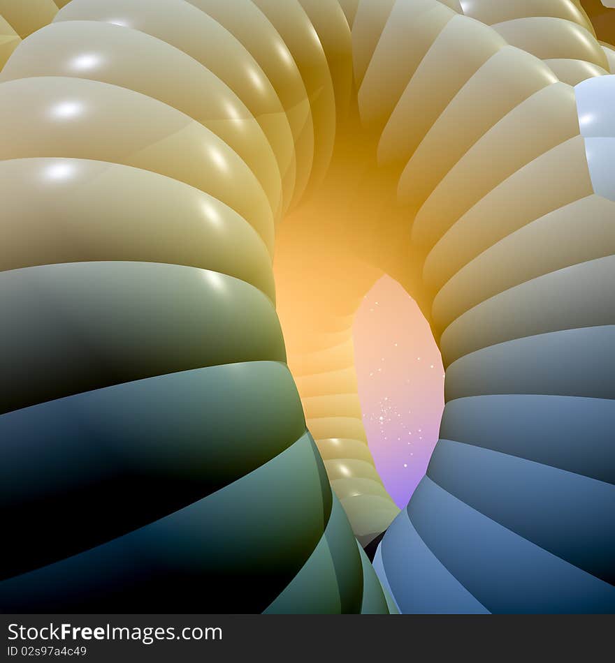 Abstract Science Background