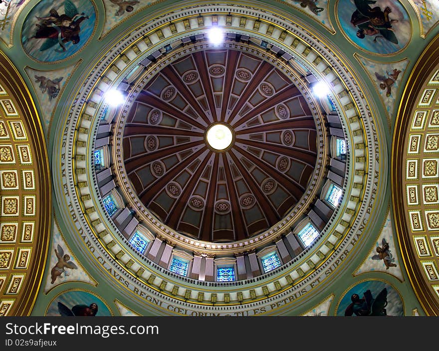 Interior Dome of Church