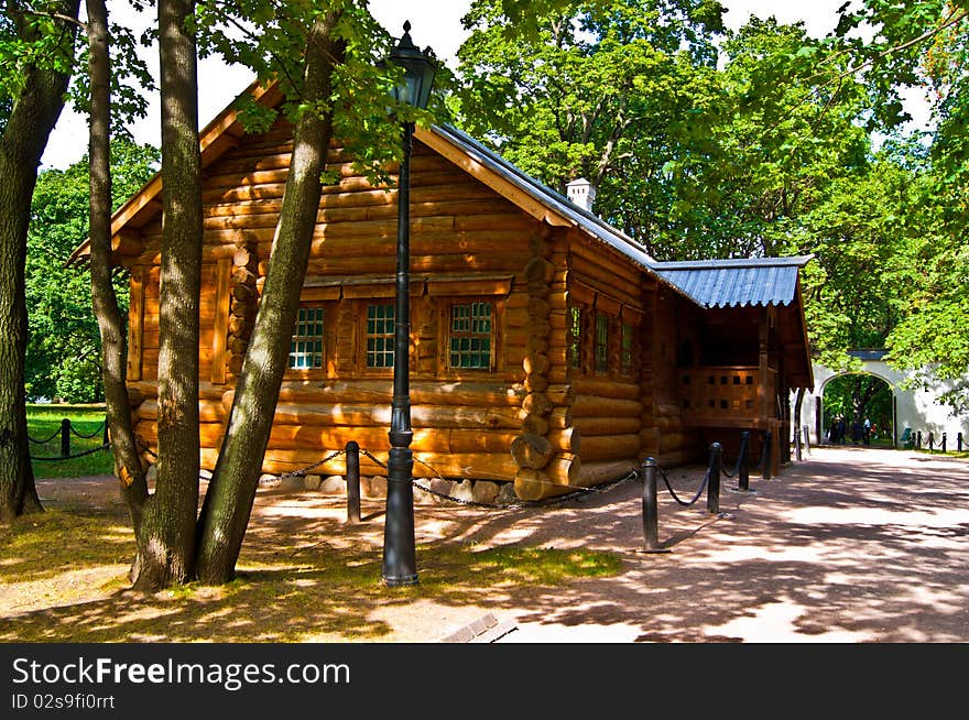 Sunny summer in Moscow park. Sunny summer in Moscow park