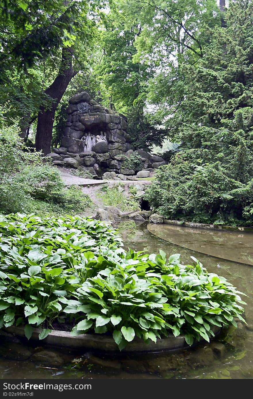 Royal Garden in Prague,Europe