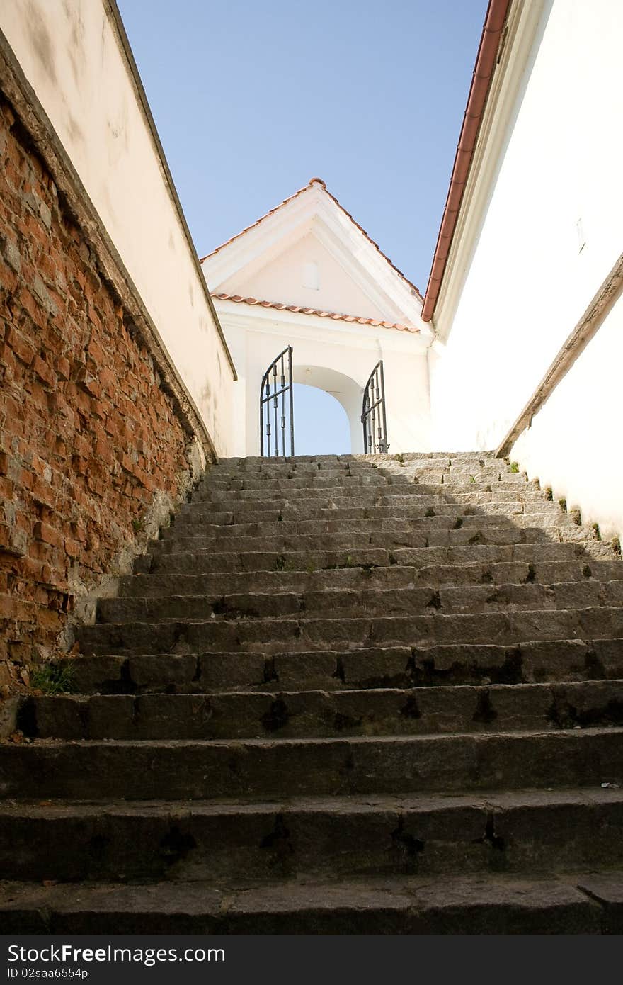 Cloister stairs