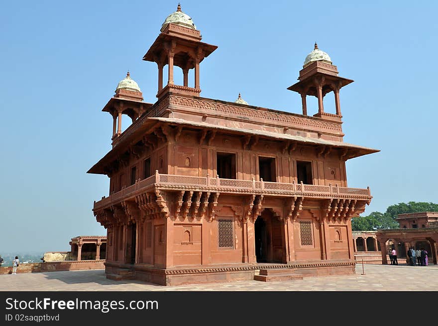 Fatehpur Sikri in Agra in Uttar Pradesh, India.