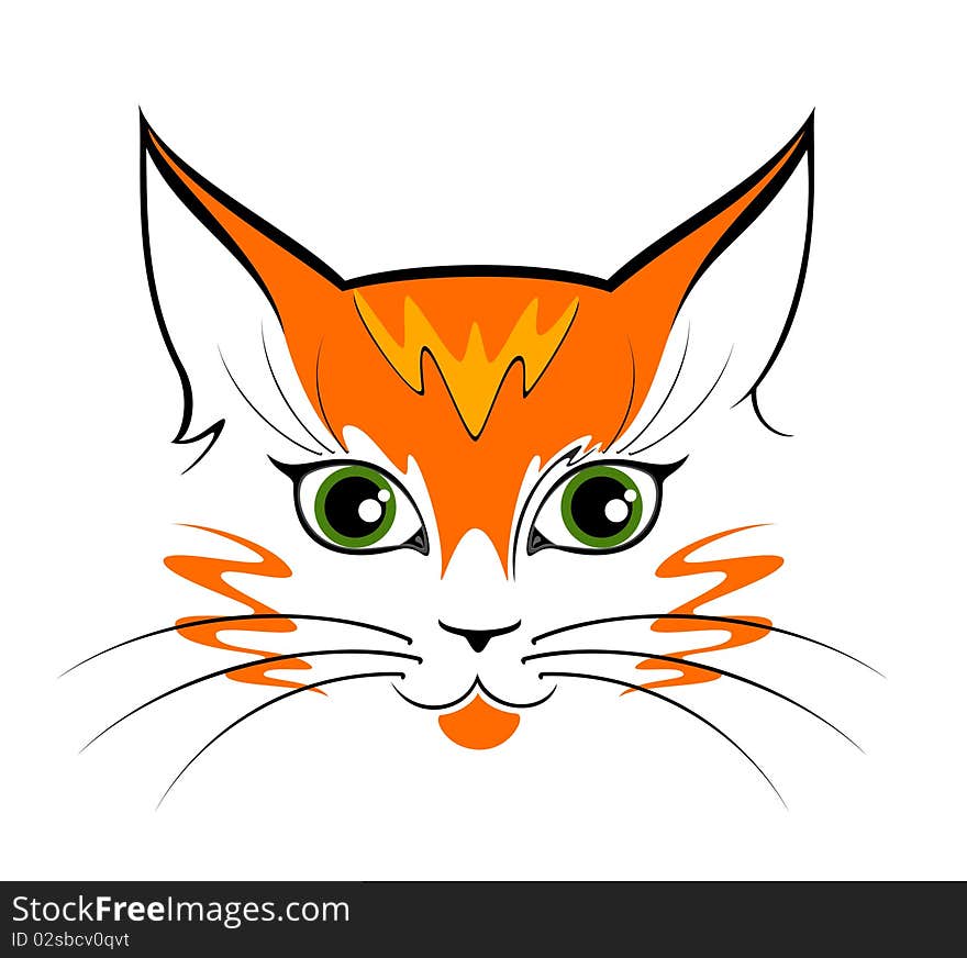 Image of cat eyes for a design