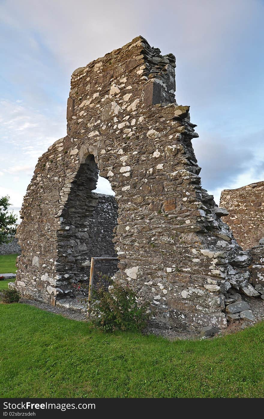 Graveyard in kildare ireland