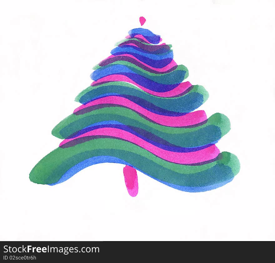 Christmas Tree, Bold And Bright