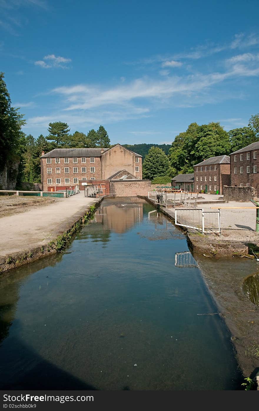 Portrait of a derbyshire mill