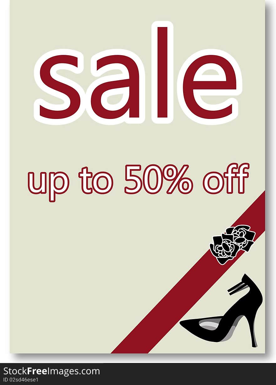 Sale poster