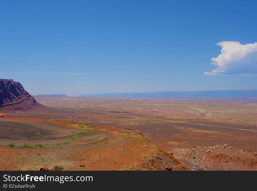 Desert landscape