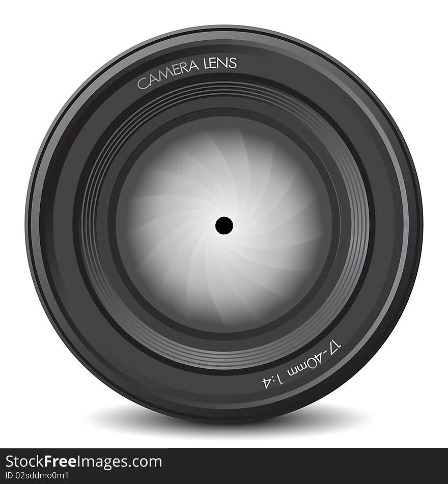 Camera lens zoom objective optical