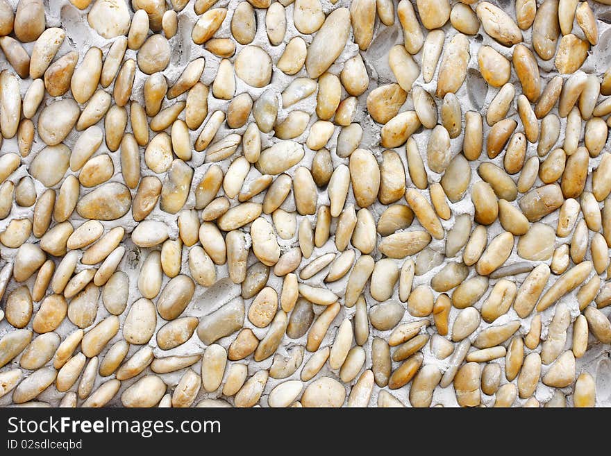 Background closeup of stone pavement