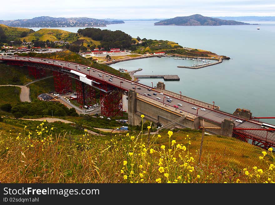 Golden Gate Bridge In San Francisco