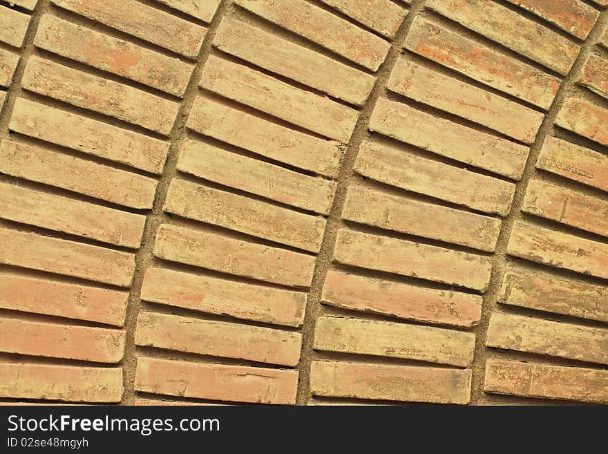 Old brick wall background/Texture