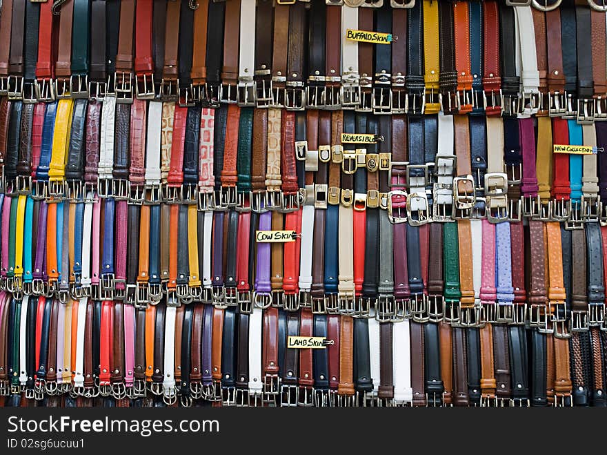 Selection of Belts.