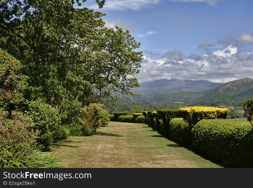 Terrace Walk, Muncaster Castle