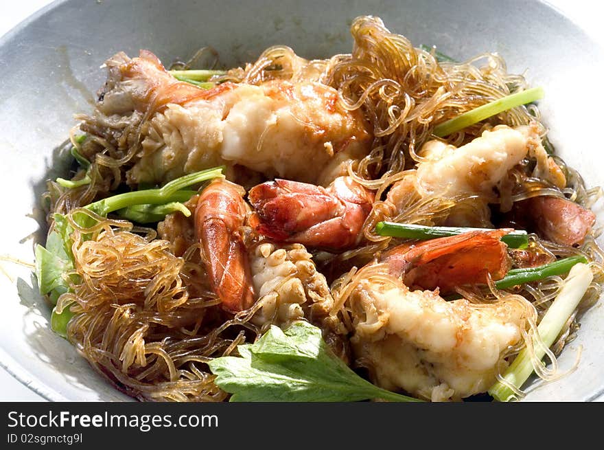 Shrimp Baked Vermicelli