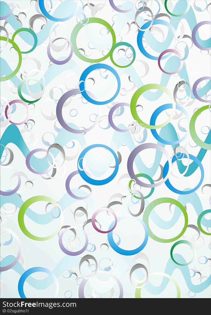 Abstract Aqua Background