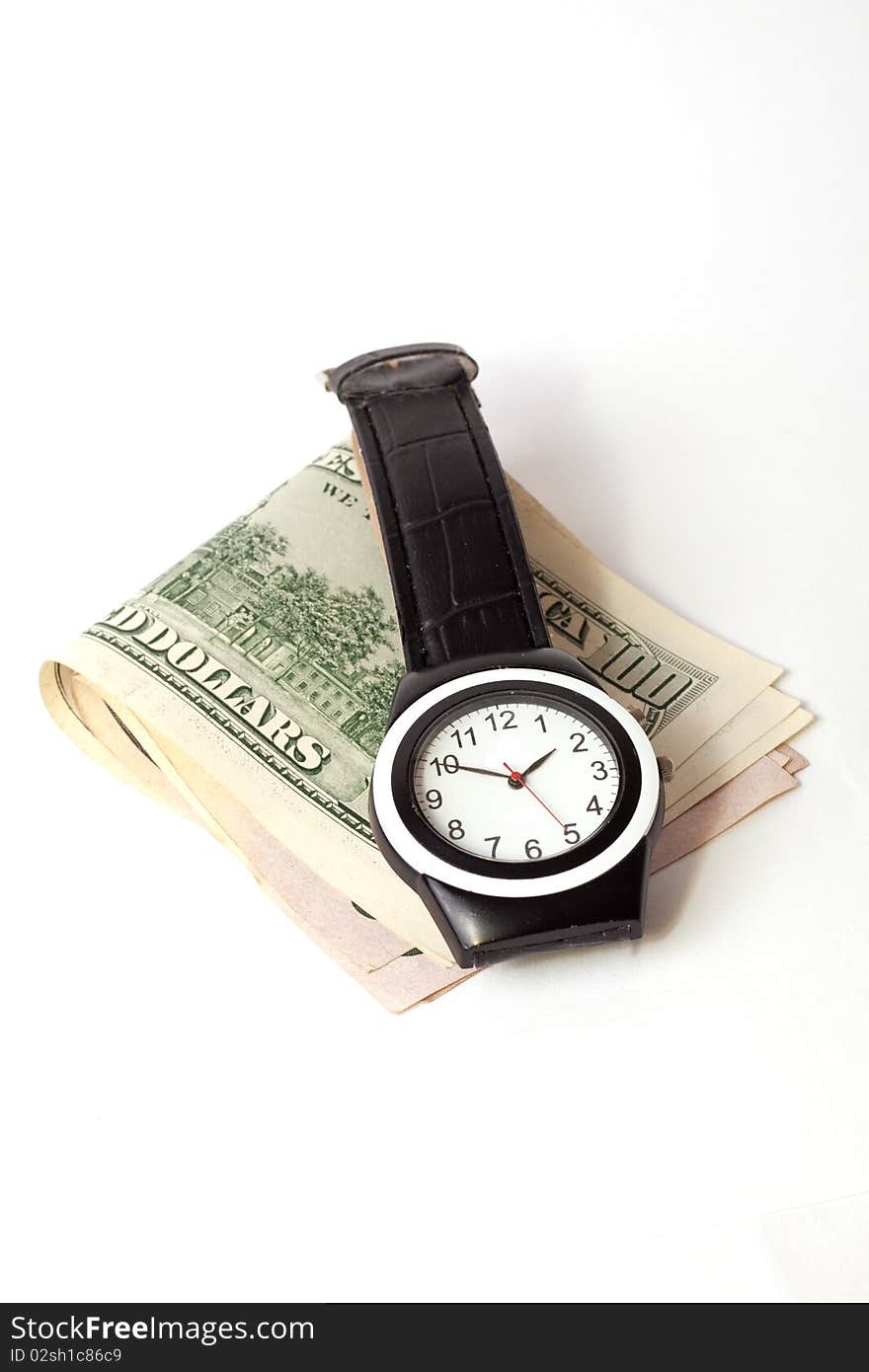 Watch and dollar