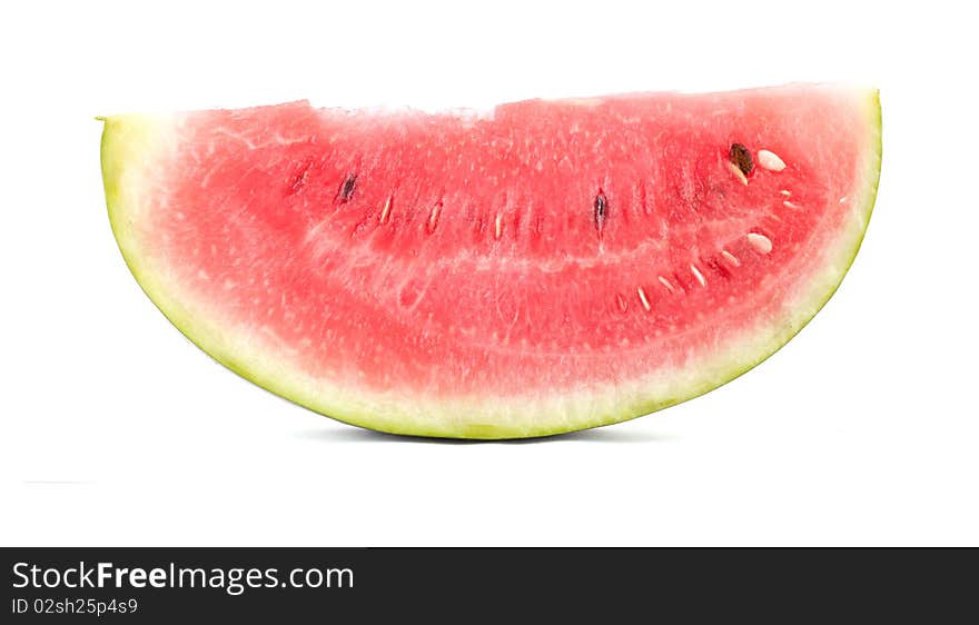 Watermelon isolated on white background.