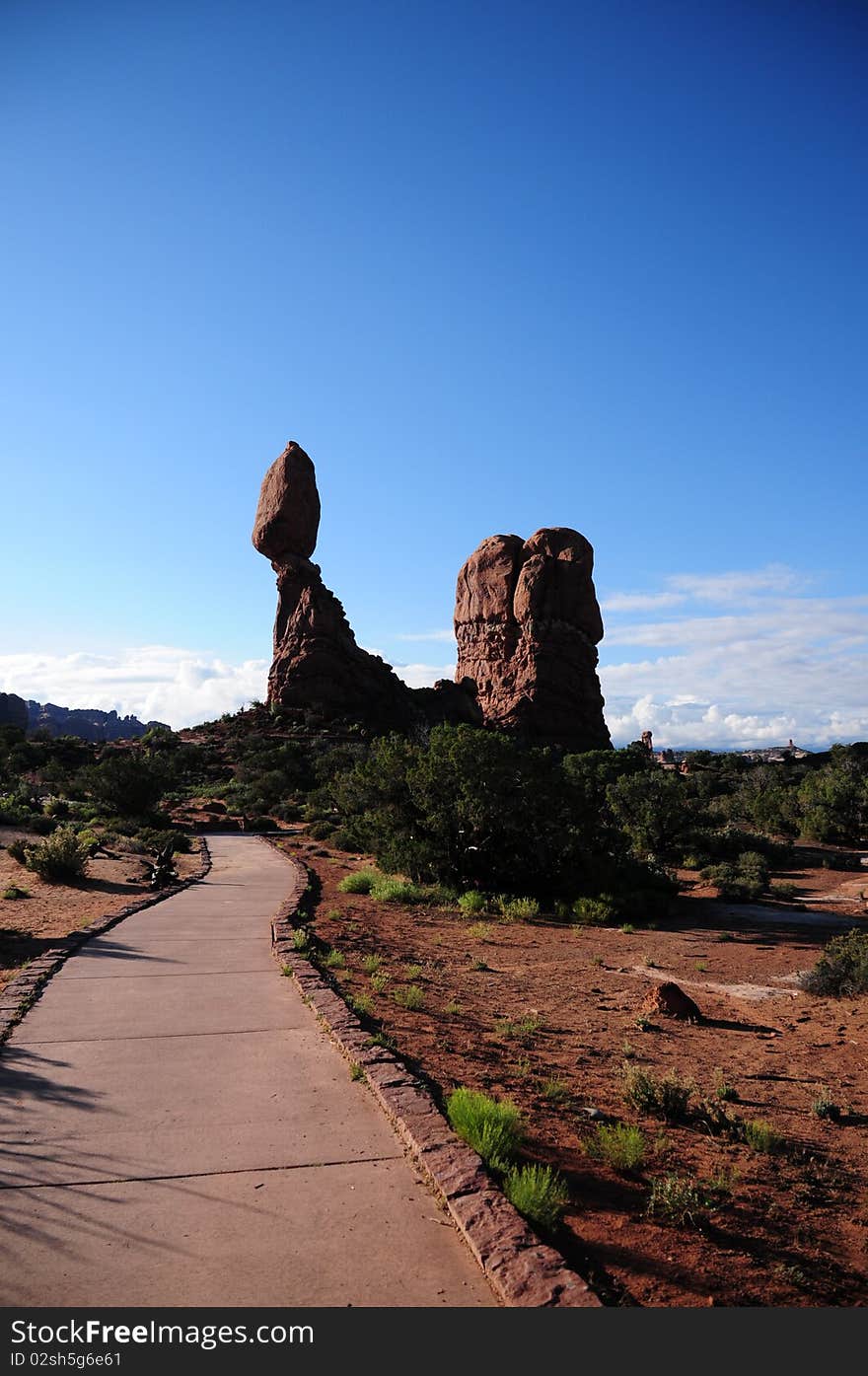 Balanced Rock At Arches National Park, UT