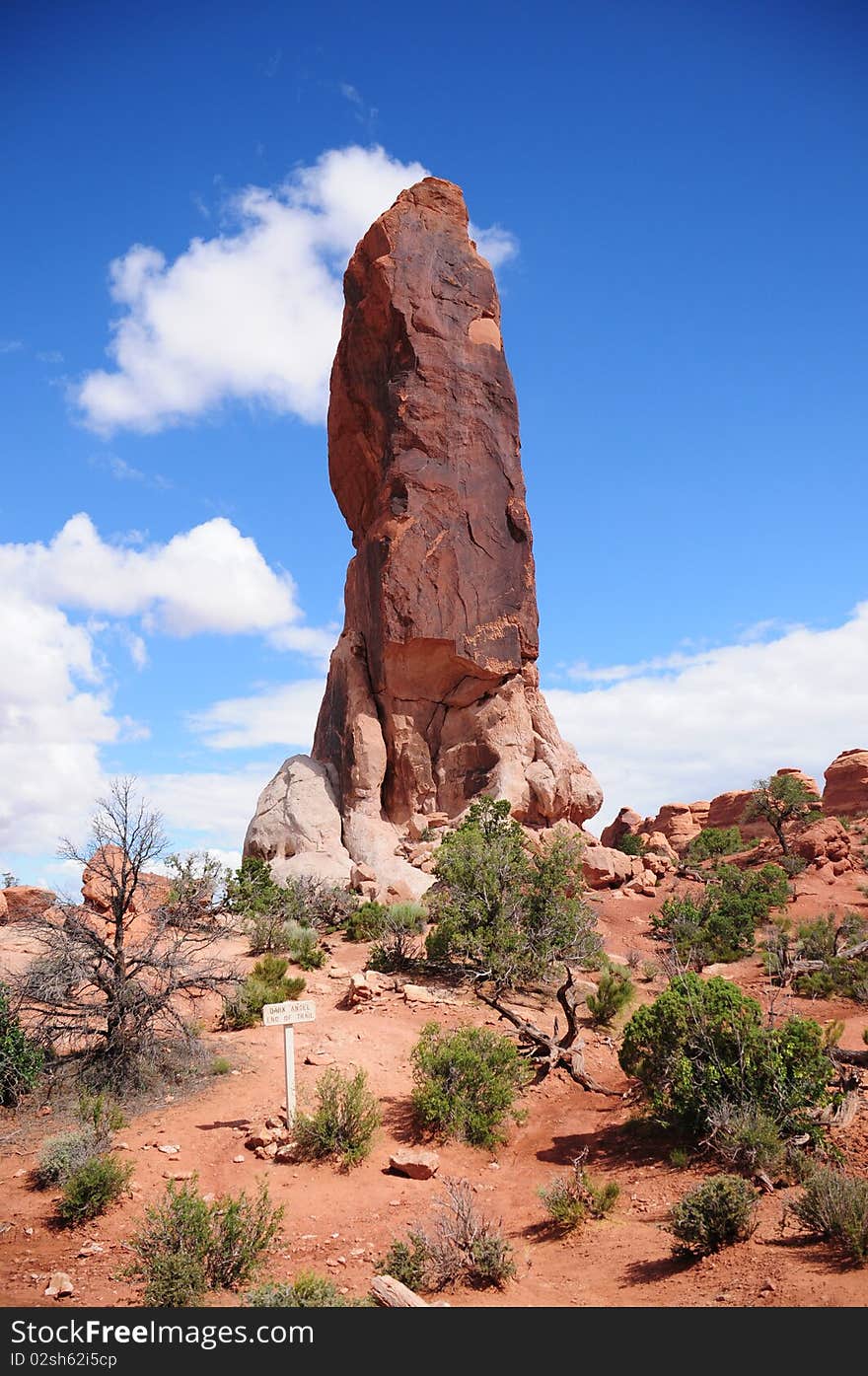 Dark Angel at Arches National Park, UT