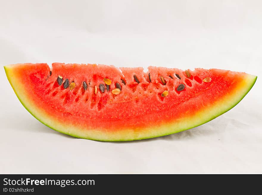 Sliced Watermelon.