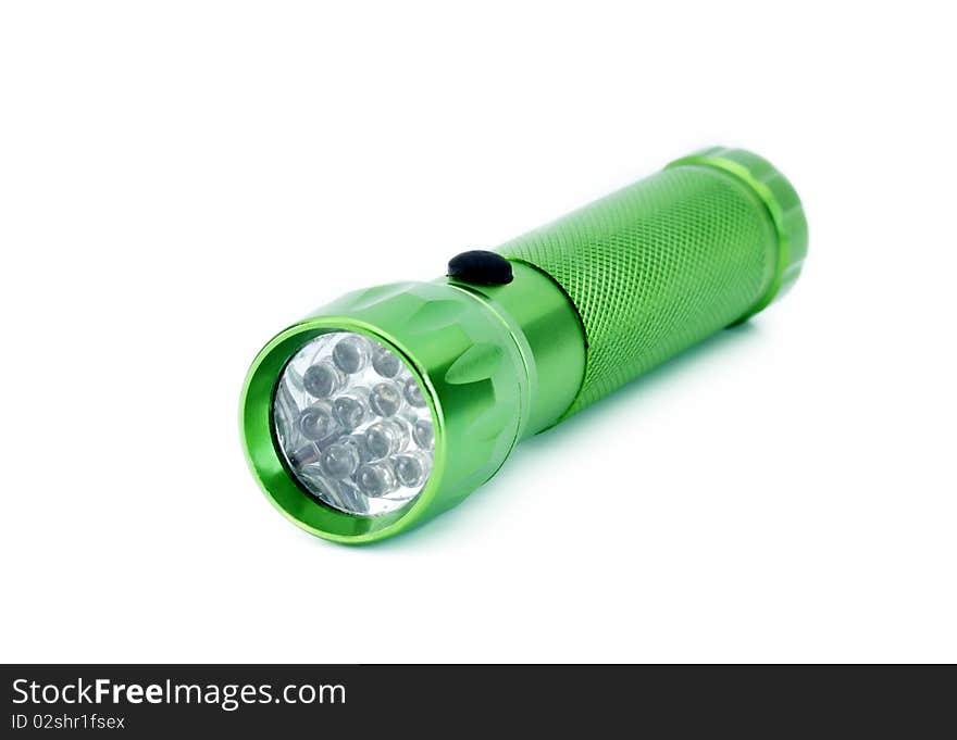 Green Neon Flashlight