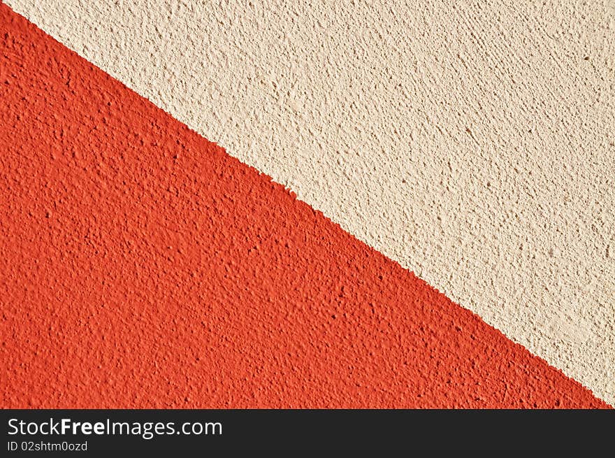 Two colored wall