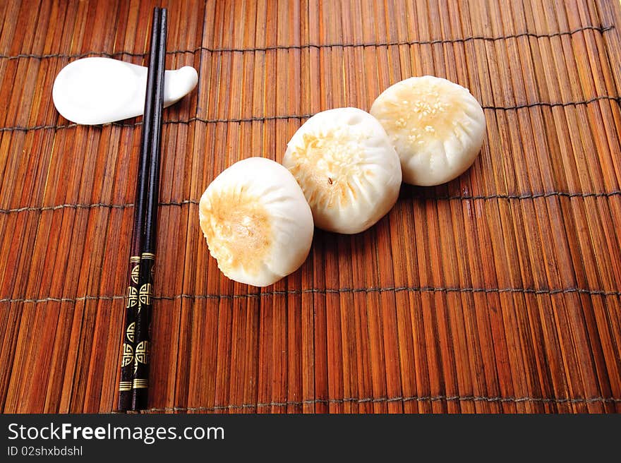 Deep fried dim sum ball. Deep fried dim sum ball