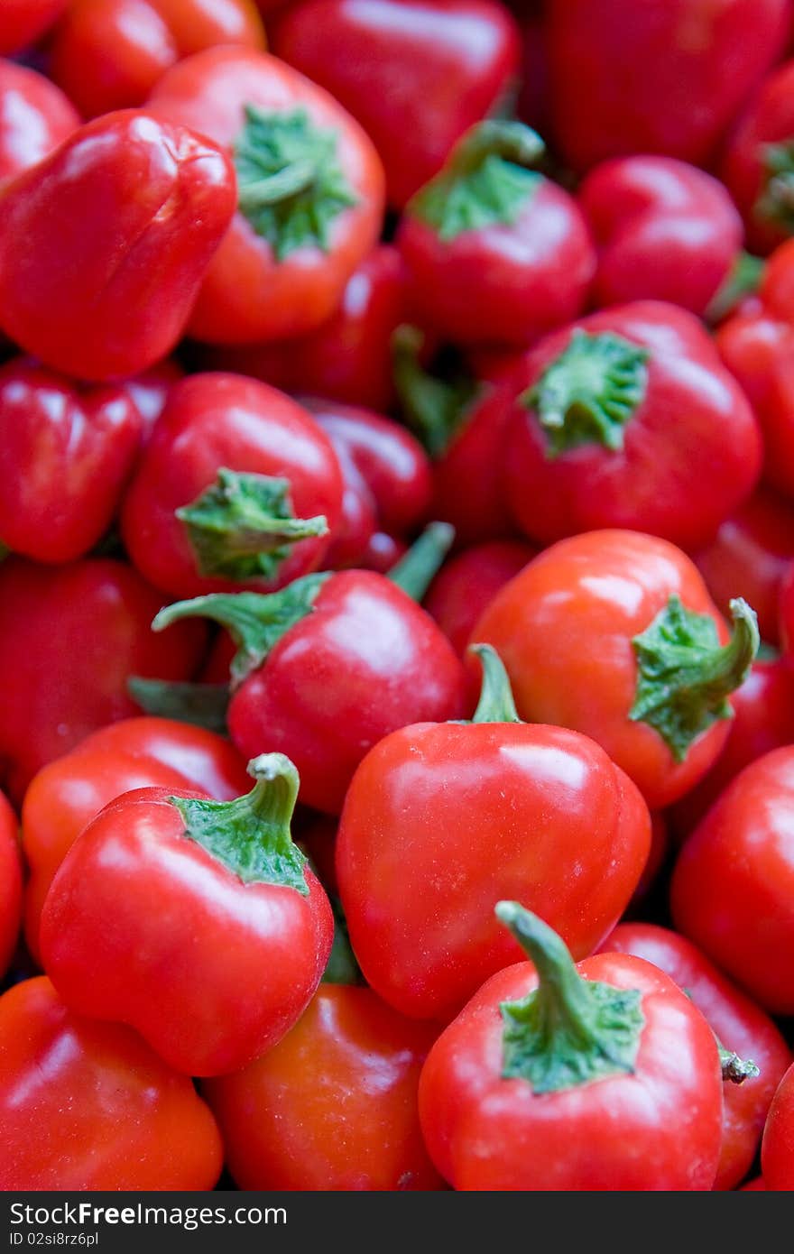 Mini Red Peppers