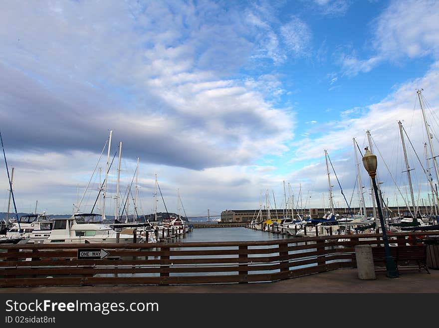 Boats at fisherman s wharf, san francisco