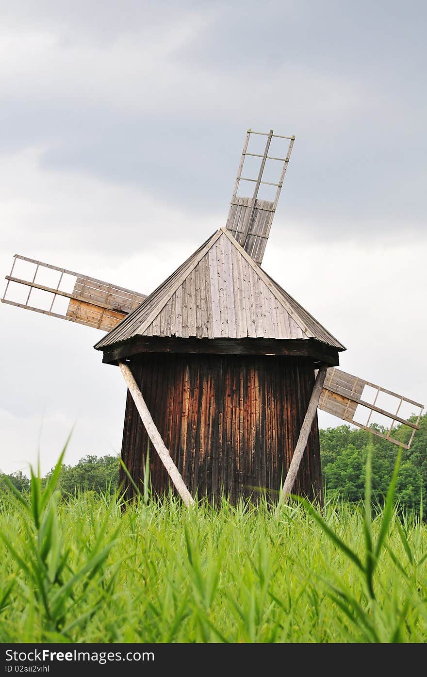 Wind mill in Astra Museum