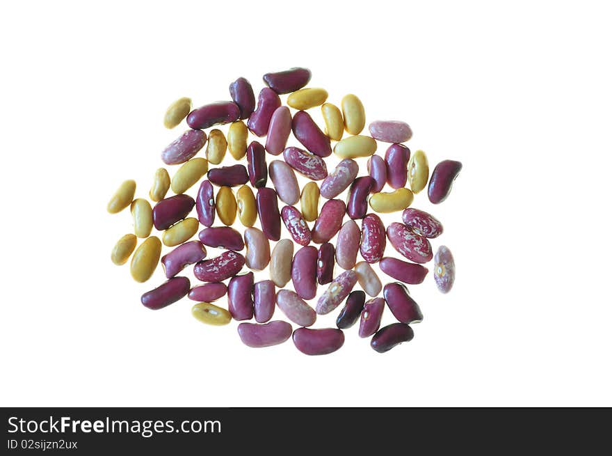 Varicoloured kidney bean