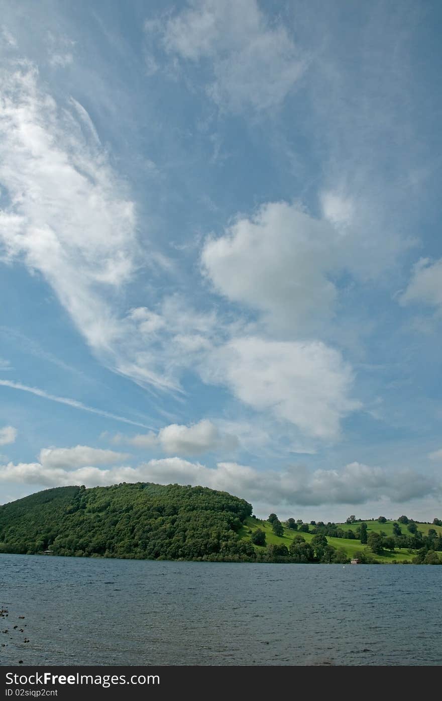 Clouds and ullswater