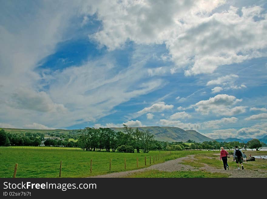 Hills around ullswater