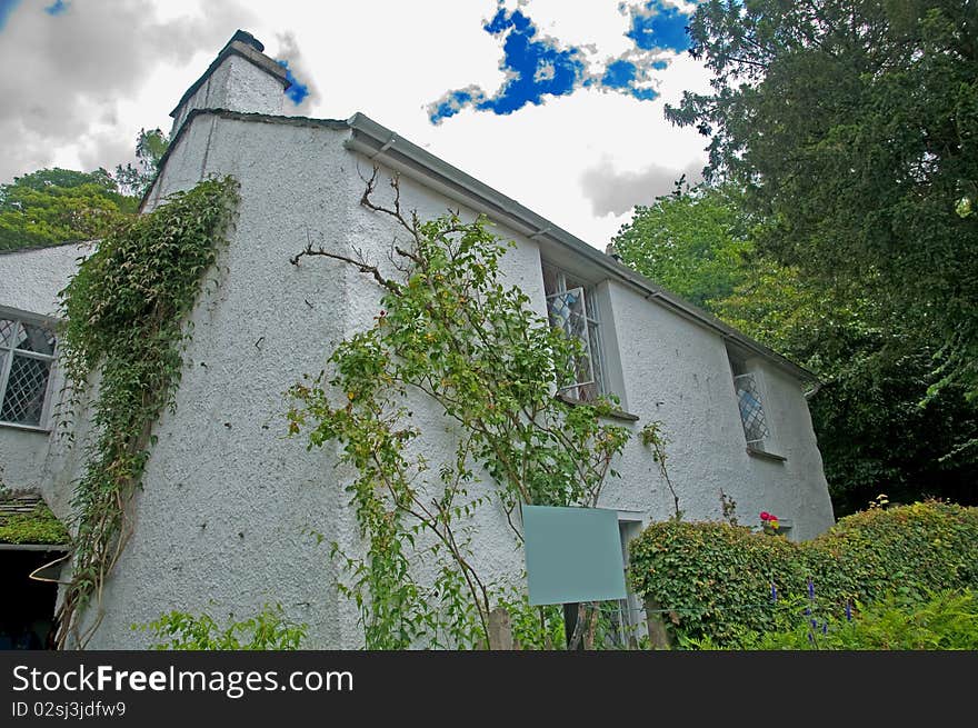 Portrait of dove cottage