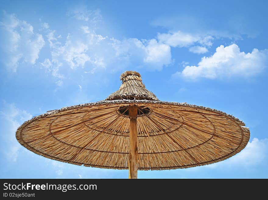 Beach umbrella